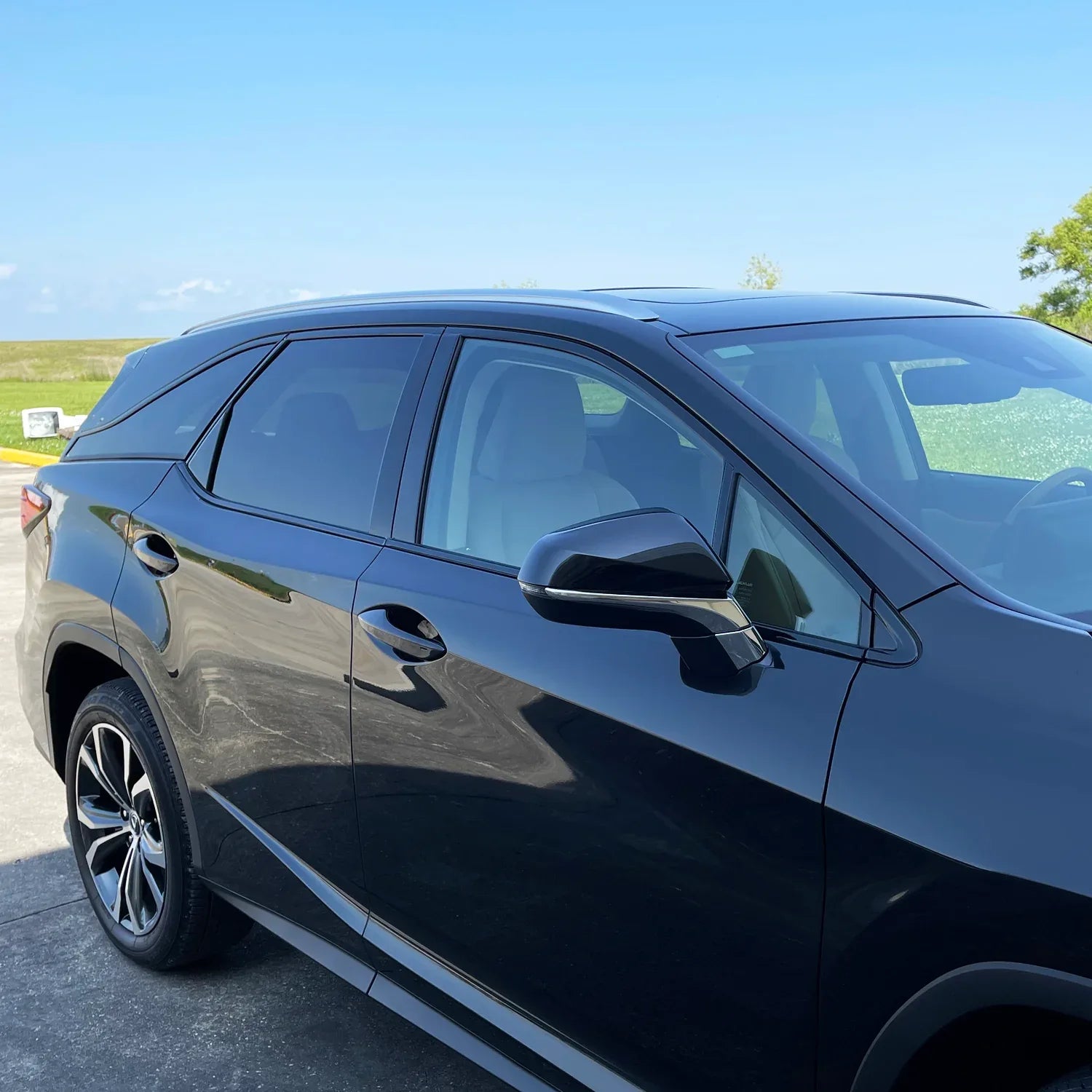 2018-2022 Lexus RX L | Window Trim Chrome Delete PreCut Vinyl Wrap