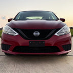 2016-2019 Nissan Sentra | Front Grill Trim Chrome Delete PreCut Vinyl Wrap