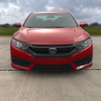 2016-2021 Honda Civic | Front Grill Trim Chrome Delete PreCut Vinyl Wrap