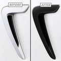 2014-2020 BMW 4 Series F32 / F33 Convertible | Fender Vent Trim Chrome Delete PreCut Vinyl Wrap