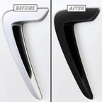 2014-2020 BMW 4 Series F32 / F33 Convertible | Fender Vent Trim Chrome Delete PreCut Vinyl Wrap