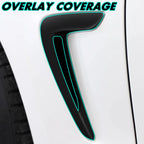 2014-2020 BMW 4 Series F32 / F33 Convertible | Fender Vent Trim Chrome Delete PreCut Vinyl Wrap