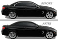 2014-2020 BMW 4 Series F33 Convertible | Window Trim Chrome Delete PreCut Vinyl Wrap