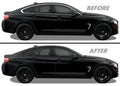 2015-2020 BMW 4 Series F36 Gran Coupe | Window Trim Chrome Delete PreCut Vinyl Wrap