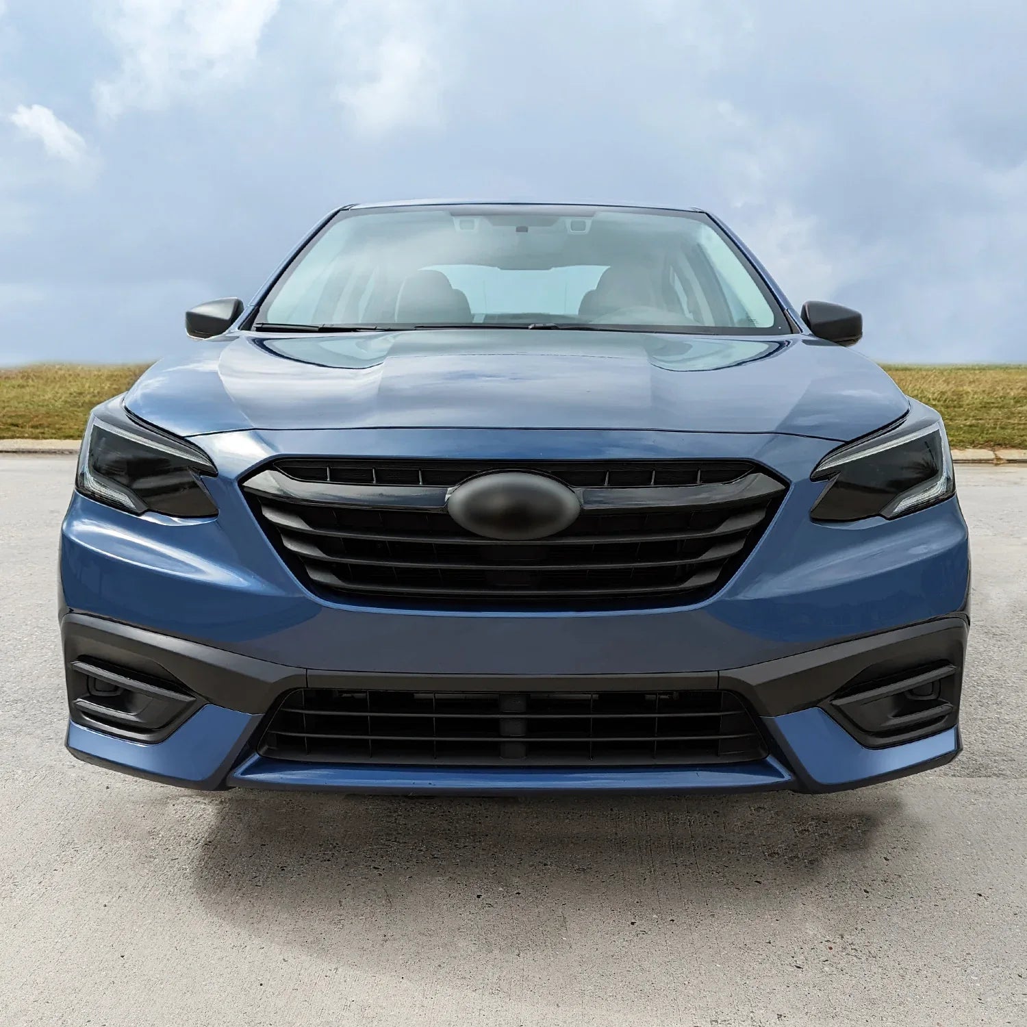 2020-2022 Subaru Legacy | Front Grill Trim Chrome Delete PreCut Vinyl Wrap