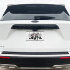 2020-2023 Ford Explorer | Tailgate Trim Chrome Delete PreCut Vinyl Wrap