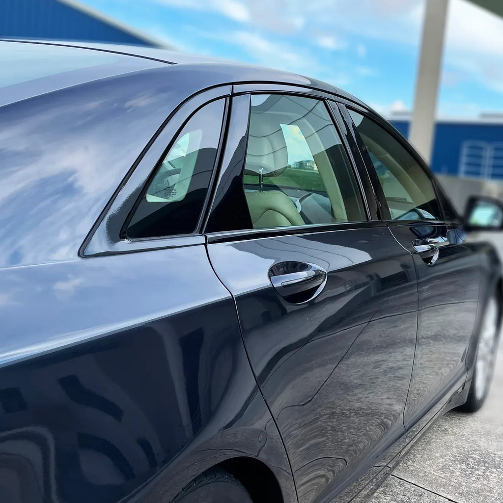 2013-2020 Lincoln MKZ | Window Trim Chrome Delete PreCut Vinyl Wrap