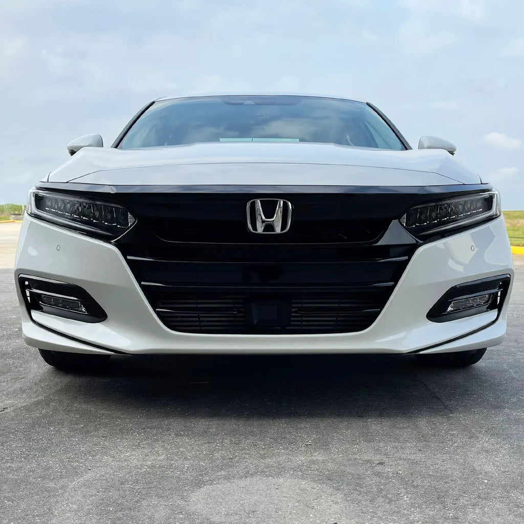 2018-2020 Honda Accord | Front Grill Trim Chrome Delete PreCut Vinyl Wrap