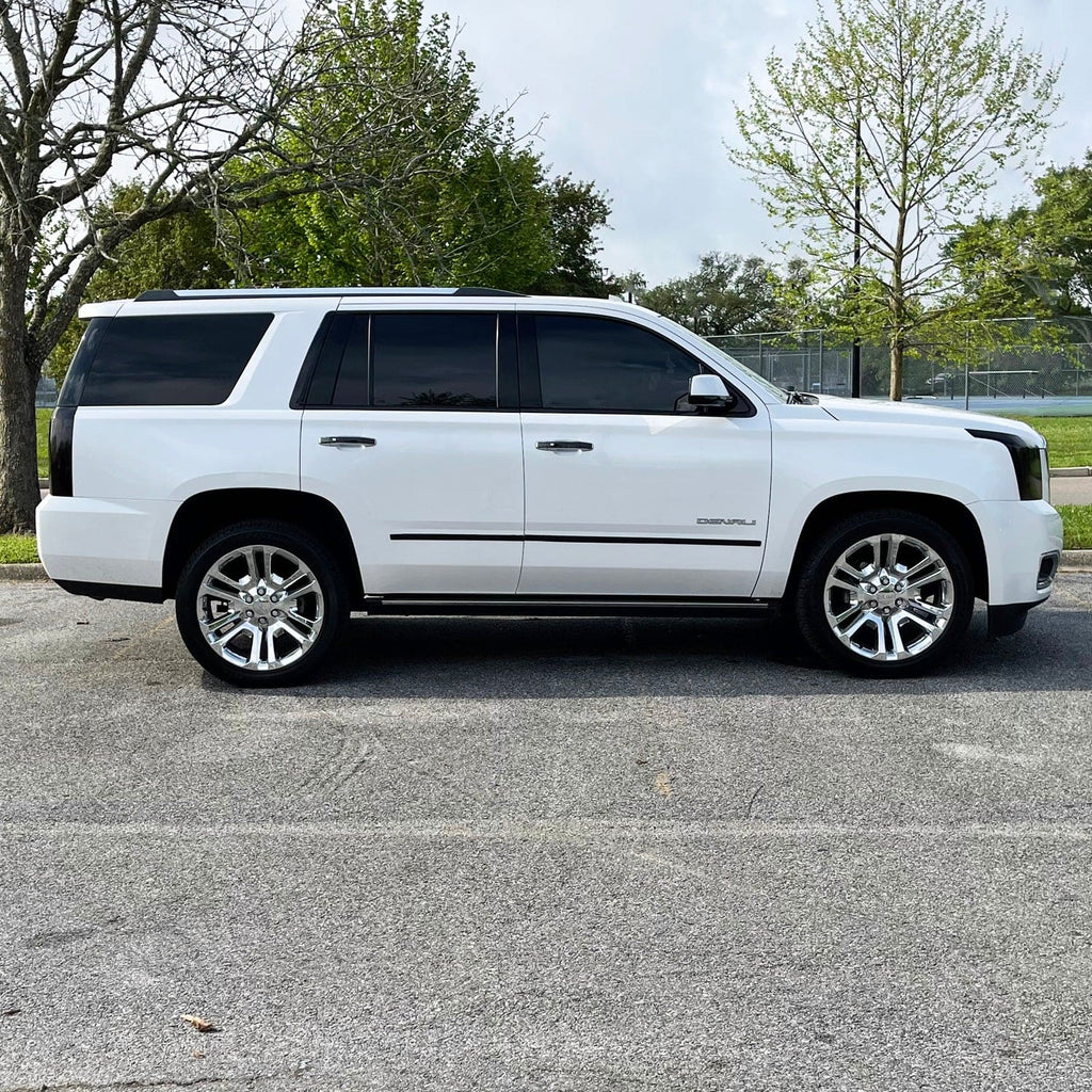 2015-2020 GMC Yukon Denali | Door Molding Trim Chrome Delete PreCut Vinyl Wrap