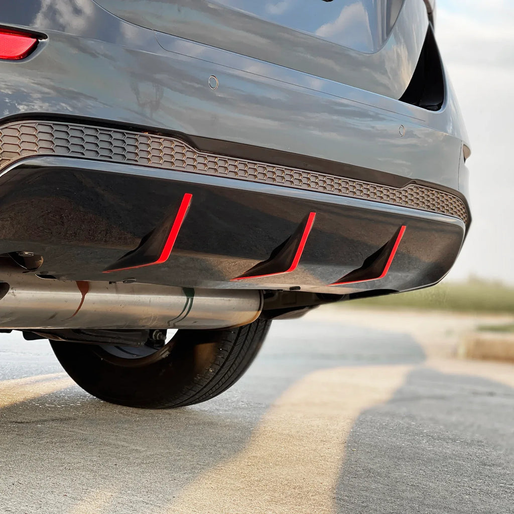 2020-2023 Nissan Sentra | Rear Bumper Diffuser Accent PreCut Vinyl Wrap