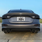 2016-2023 Nissan Maxima | Rear Trunk Trim Chrome Delete PreCut Vinyl Wrap
