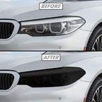2017-2020 BMW 5 Series G30 | Headlight PreCut Tint Overlays