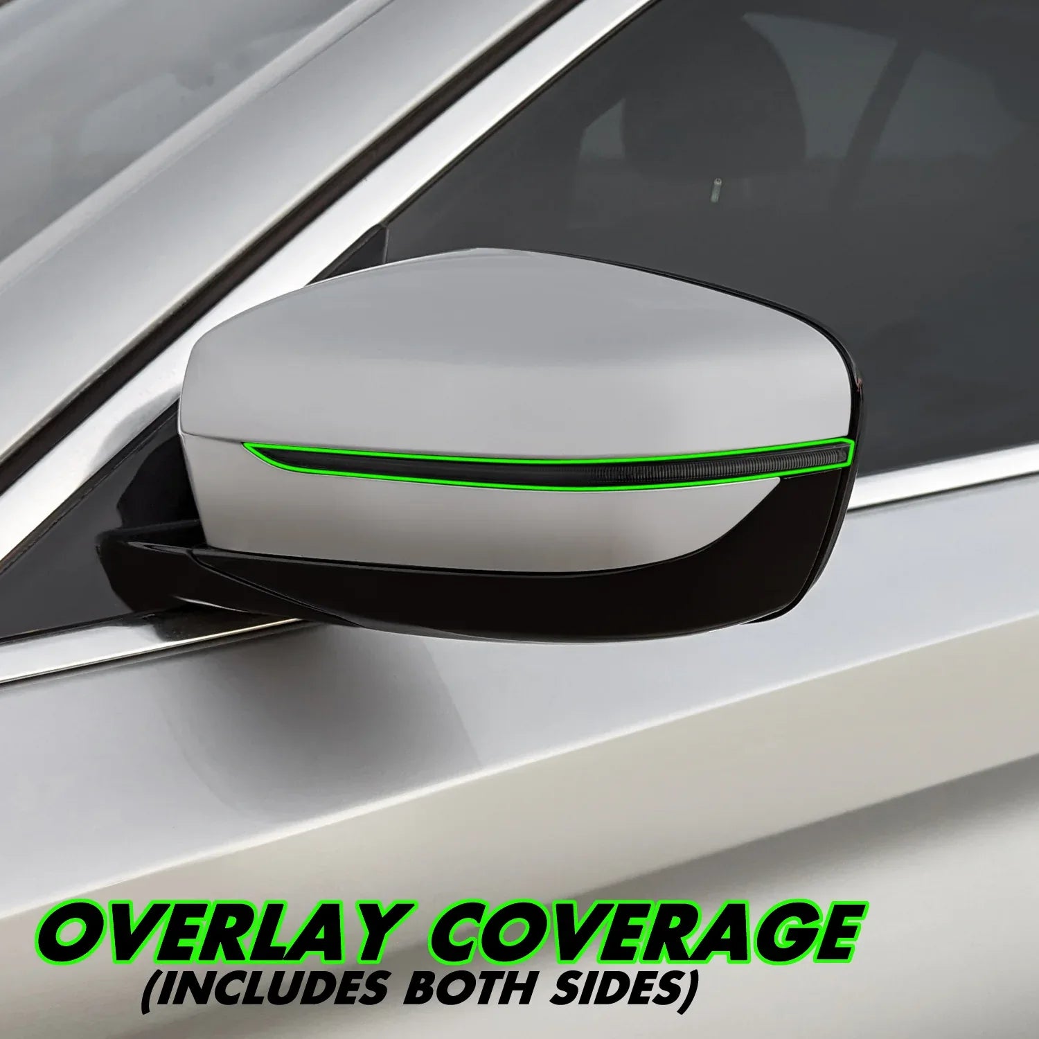 2017-2020 BMW 5 Series G30 | Mirror Turn Signal PreCut Tint Overlays