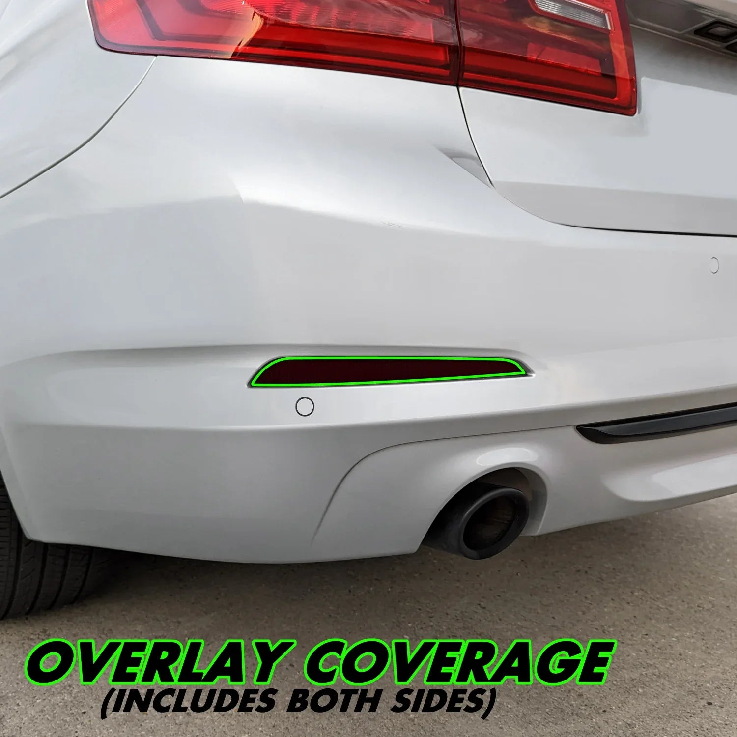 2017-2020 BMW 5 Series G30 | Reflector PreCut Tint Overlays