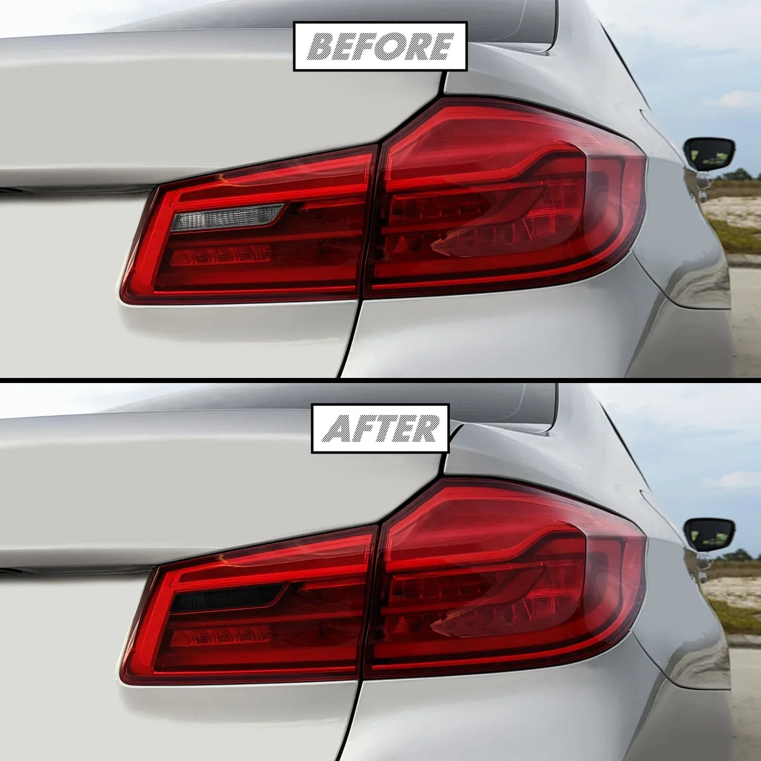 2017-2020 BMW 5 Series G30 | Reverse Light PreCut Tint Overlays