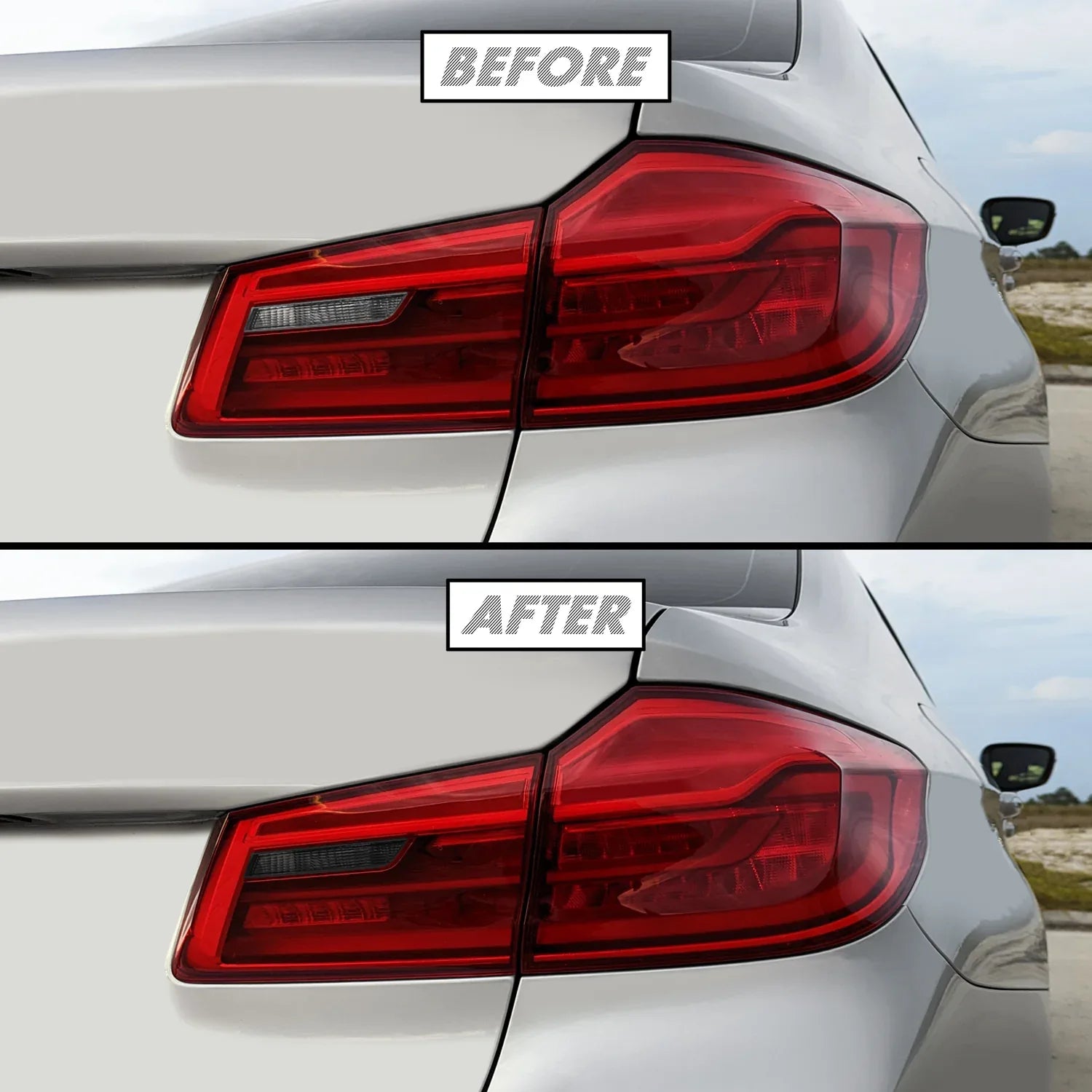 2017-2020 BMW 5 Series G30 | Reverse Light PreCut Tint Overlays