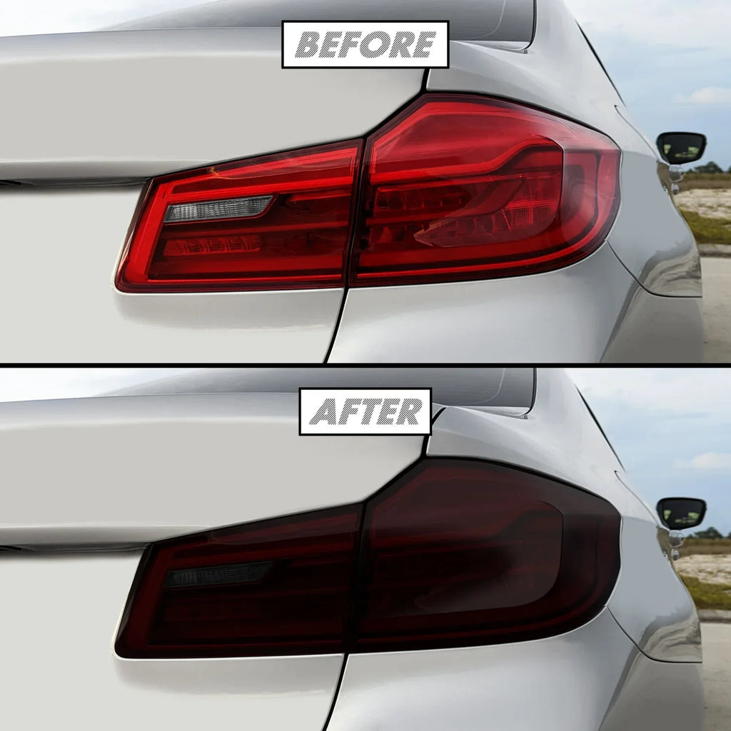 2017-2020 BMW 5 Series G30 | Tail Light PreCut Tint Overlays