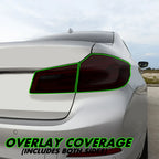 2017-2020 BMW 5 Series G30 | Tail Light PreCut Tint Overlays