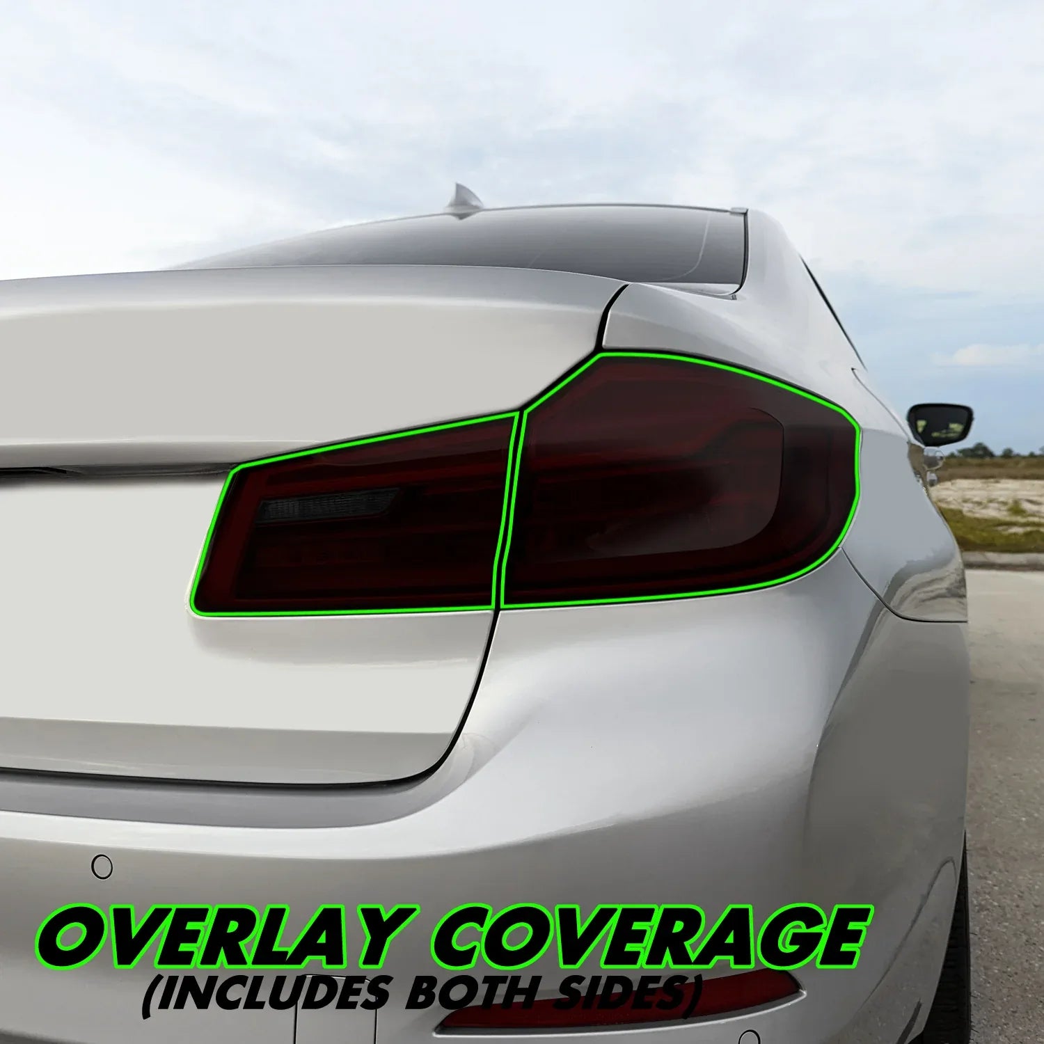 2017-2020 BMW 5 Series G30 | Tail Light PreCut Tint Overlays