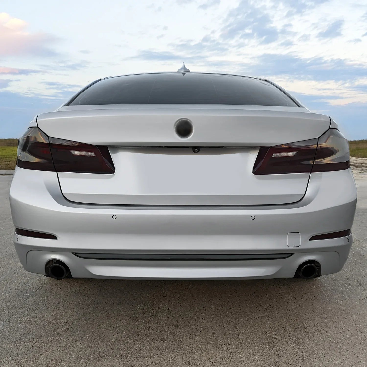 2017-2020 BMW 5 Series G30 | Tail Light Cutout PreCut Tint Overlays