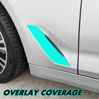 2017-2023 BMW 5 Series G30 | Fender Trim Chrome Delete PreCut Vinyl Wrap
