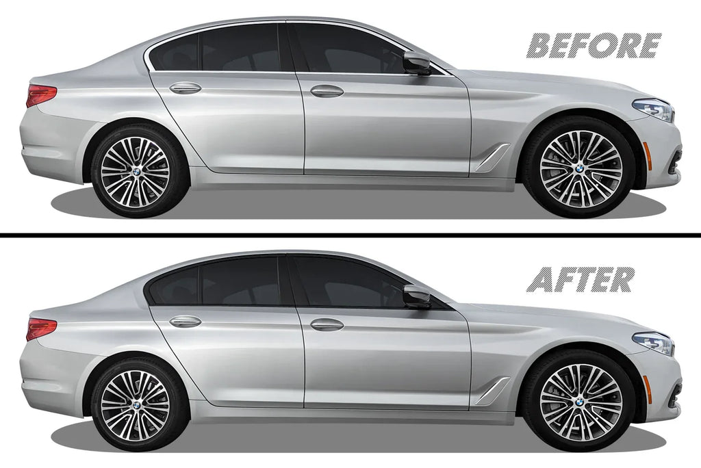 2017-2023 BMW 5 Series G30 | Window Trim Chrome Delete PreCut Vinyl Wrap