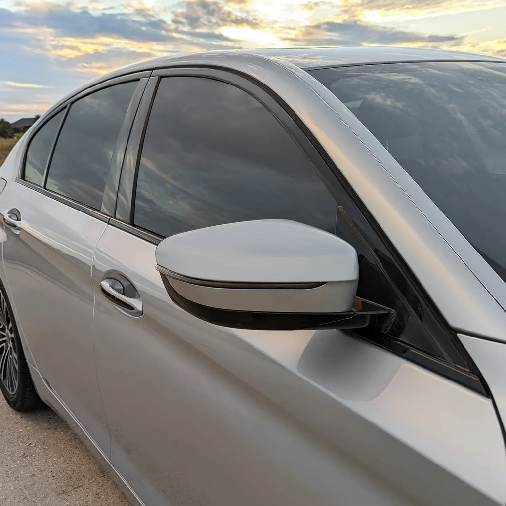 2017-2023 BMW 5 Series G30 | Window Trim Chrome Delete PreCut Vinyl Wrap