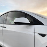 2016-2021 Tesla Model X  | Mirror Trim Chrome Delete PreCut Vinyl Wrap