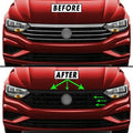 2019-2021 Volkswagen Jetta | Front Grill Trim Chrome Delete PreCut Vinyl Wrap