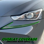 2017-2020 Lexus IS | DRL Turn Signal PreCut Tint Overlays