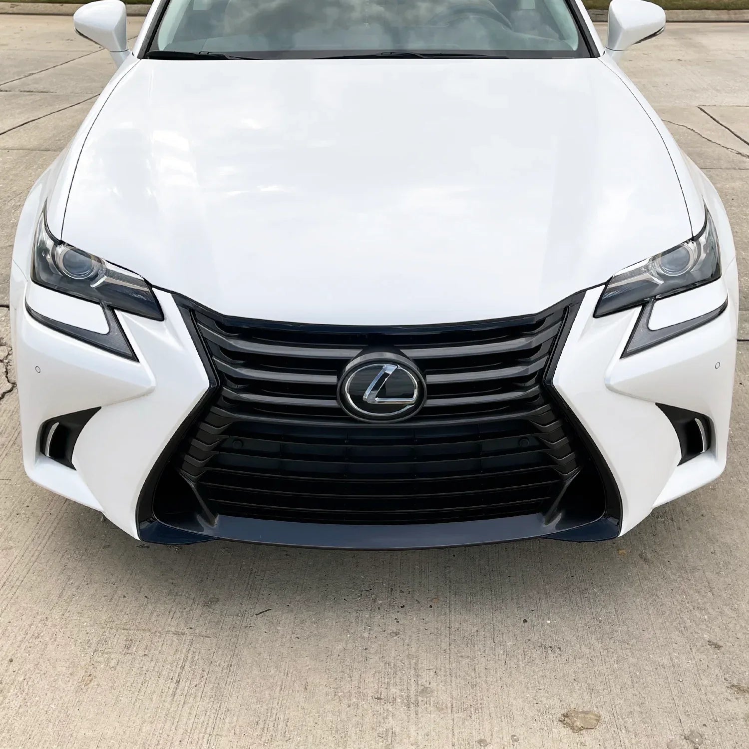 2016-2020 Lexus GS | Front Grill Trim Chrome Delete PreCut Vinyl Wrap