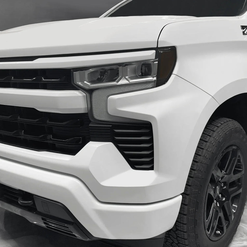 2022-2025 Chevrolet Silverado 1500 | Headlight Side Marker PreCut Tint Overlays