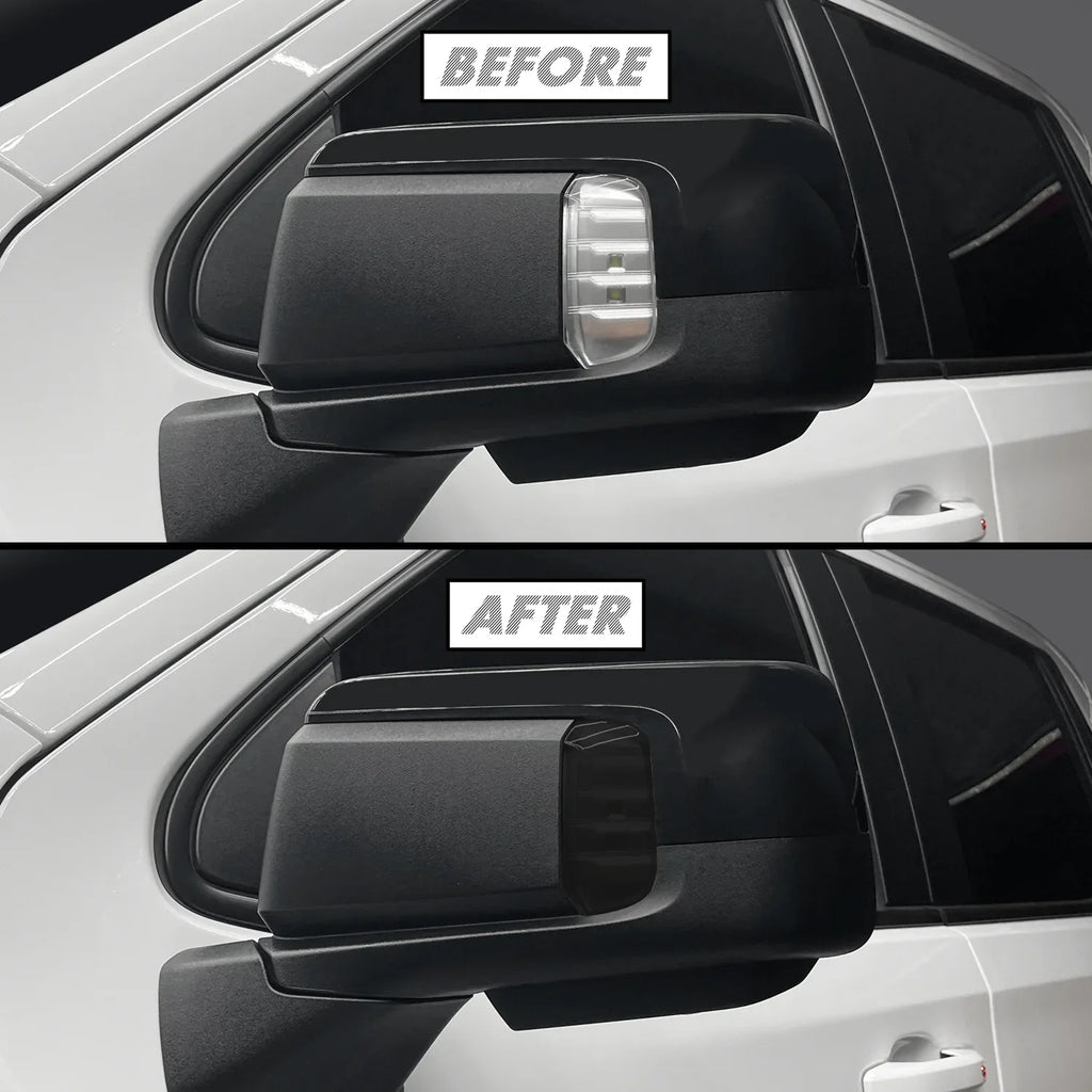2022-2025 Chevrolet Silverado 1500 | Mirror Turn Signal PreCut Tint Overlays