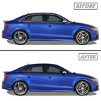 2014-2020 Audi A3 / S3 | Window Trim Chrome Delete PreCut Vinyl Wrap