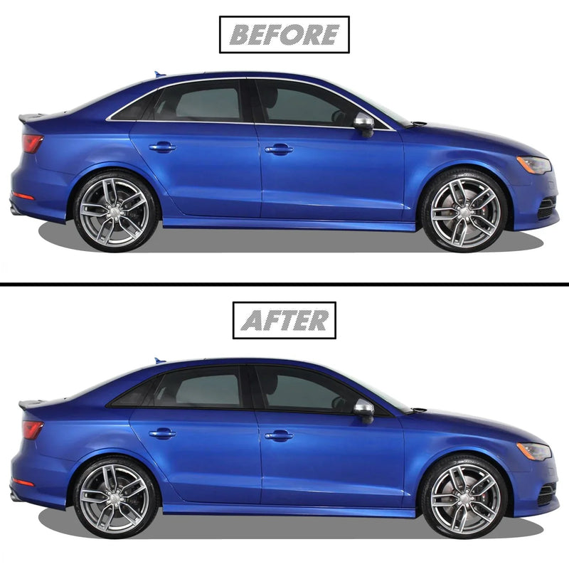 2014-2020 Audi A3 / S3 | Window Trim Chrome Delete PreCut Vinyl Wrap