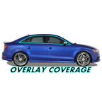2014-2020 Audi A3 / S3 | Window Trim Chrome Delete PreCut Vinyl Wrap