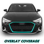 2022-2024 Audi A3 | Front Grill Trim Chrome Delete PreCut Vinyl Wrap