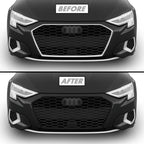 2022-2024 Audi A3 | Front Grill Trim Chrome Delete PreCut Vinyl Wrap