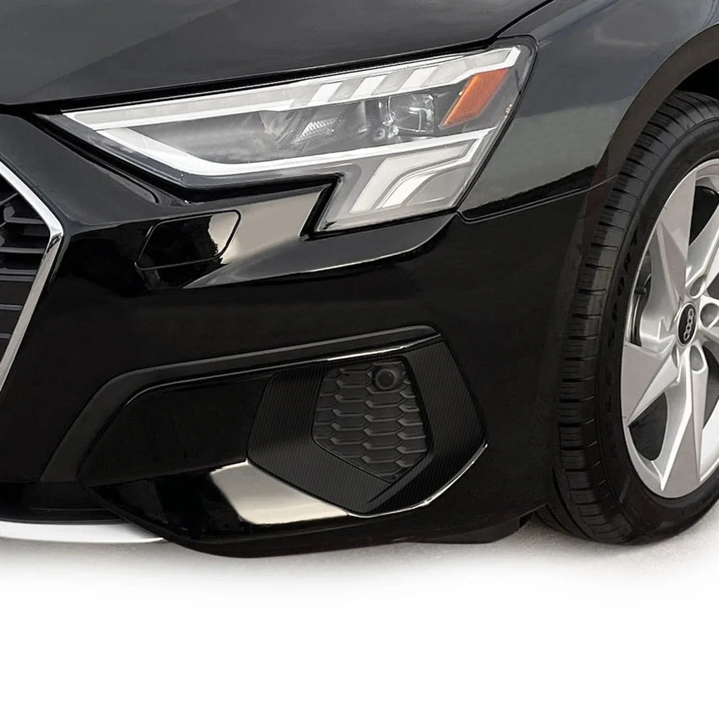 2022-2024 Audi A3 | Front Bumper Side Vent Trim Chrome Delete PreCut Vinyl Wrap