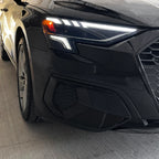 2022-2024 Audi A3 | Front Bumper Side Vent Trim Chrome Delete PreCut Vinyl Wrap