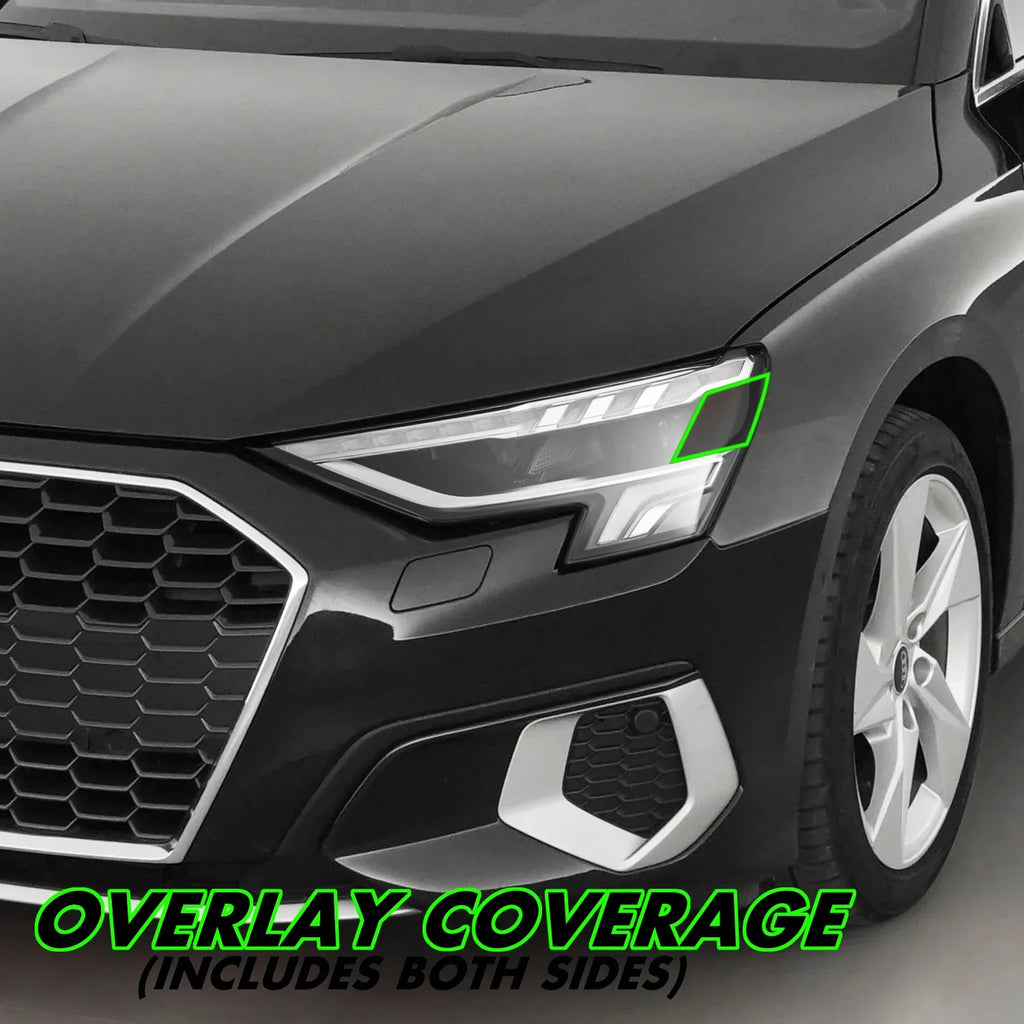 2022-2024 Audi A3 | Headlight Side Marker PreCut Tint Overlays