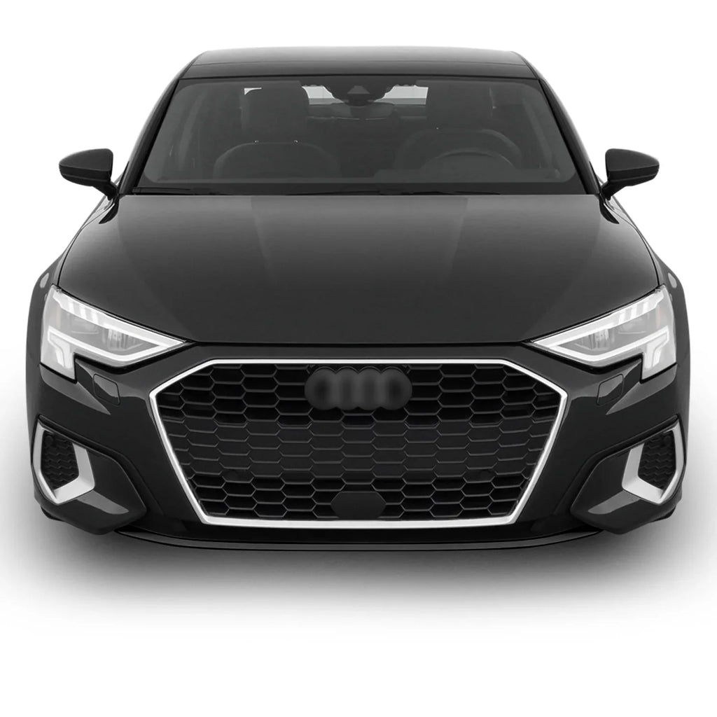 2022-2024 Audi A3 | Front Bumper Lower Lip Trim Chrome Delete PreCut Vinyl Wrap