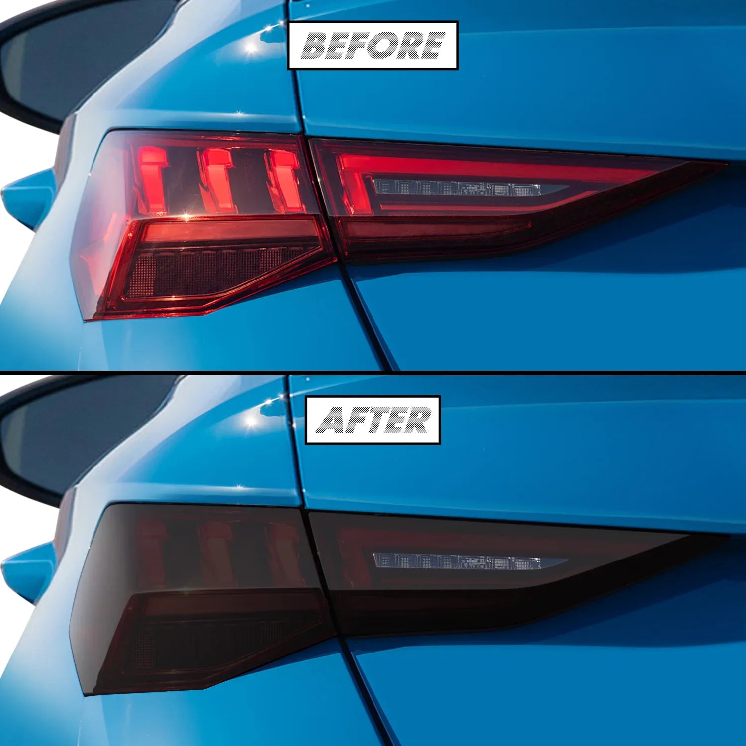 2022-2024 Audi A3 | Tail Light Cutout PreCut Tint Overlays