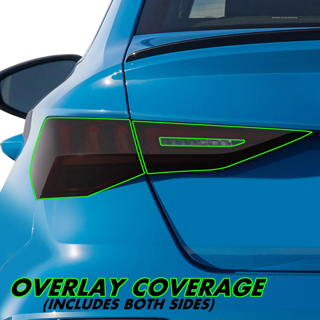 2022-2024 Audi A3 | Tail Light Cutout PreCut Tint Overlays