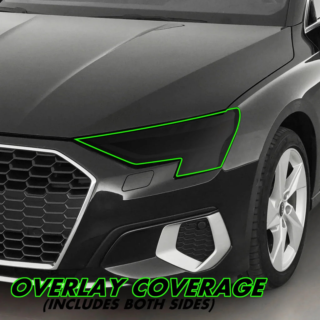 2022-2026 Audi A3 | Headlight PreCut Tint Overlays