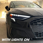2022-2026 Audi A3 | Headlight PreCut Tint Overlays