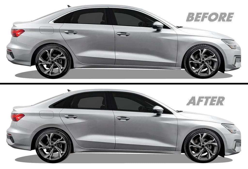 2022-2026 Audi A3 | Window Trim Chrome Delete PreCut Vinyl Wrap