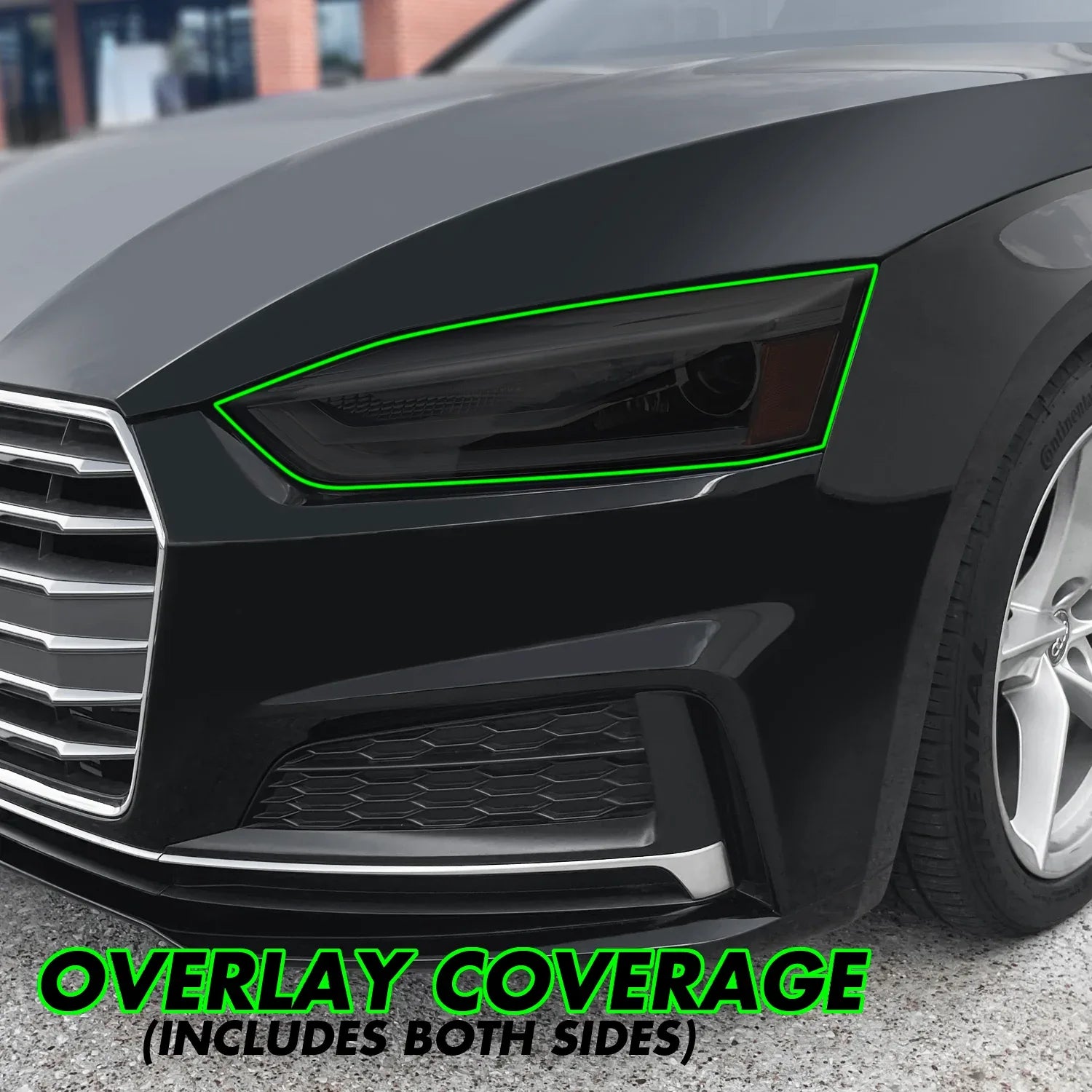 2018-2019 Audi A5 / S5 | Headlight PreCut Tint Overlays