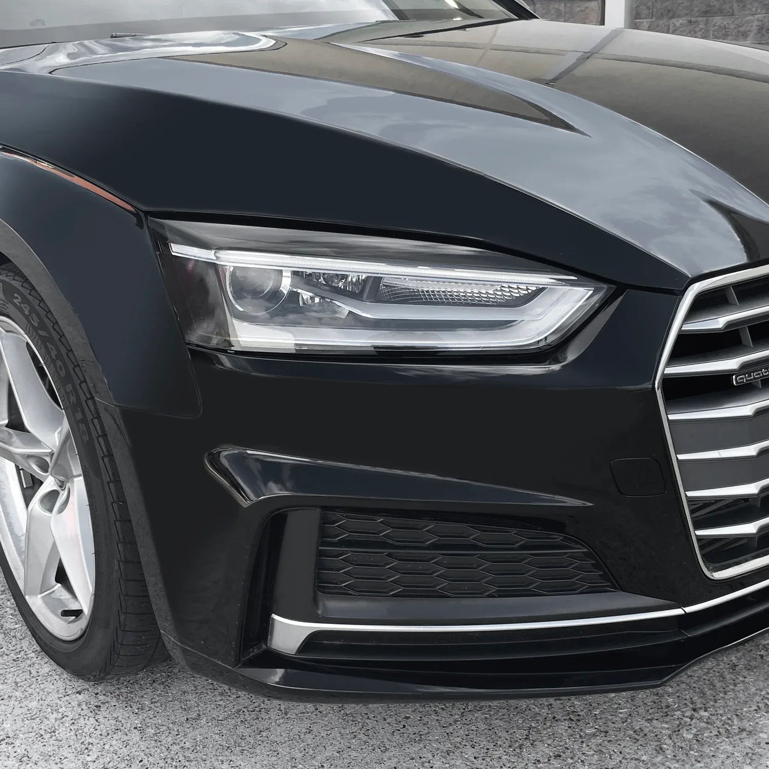 2018-2019 Audi A5 / S5 | HID Headlight Cutout PreCut Tint Overlays