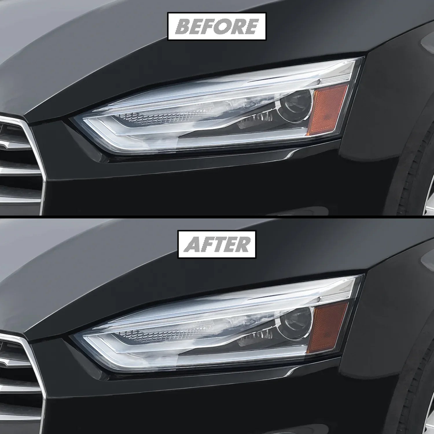 2018-2019 Audi A5 / S5 | HID Headlight Side Marker PreCut Tint Overlays